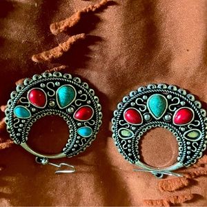 Gorgeous multicolored earrings